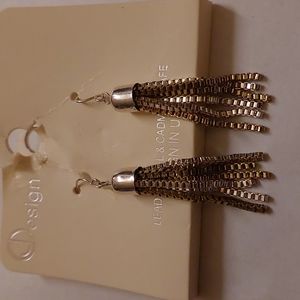 Metal Tassle Earrings